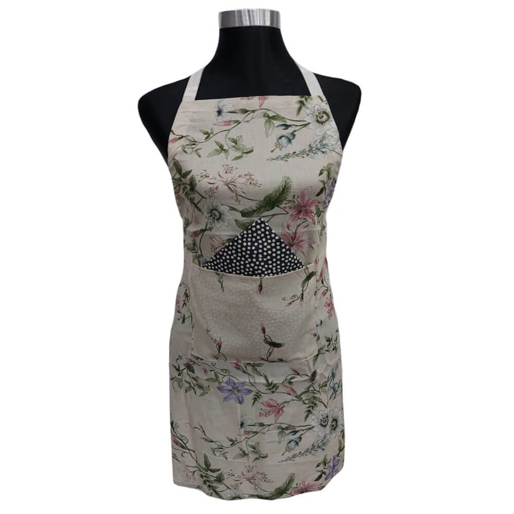 Kitchen Apron Lily Flower
