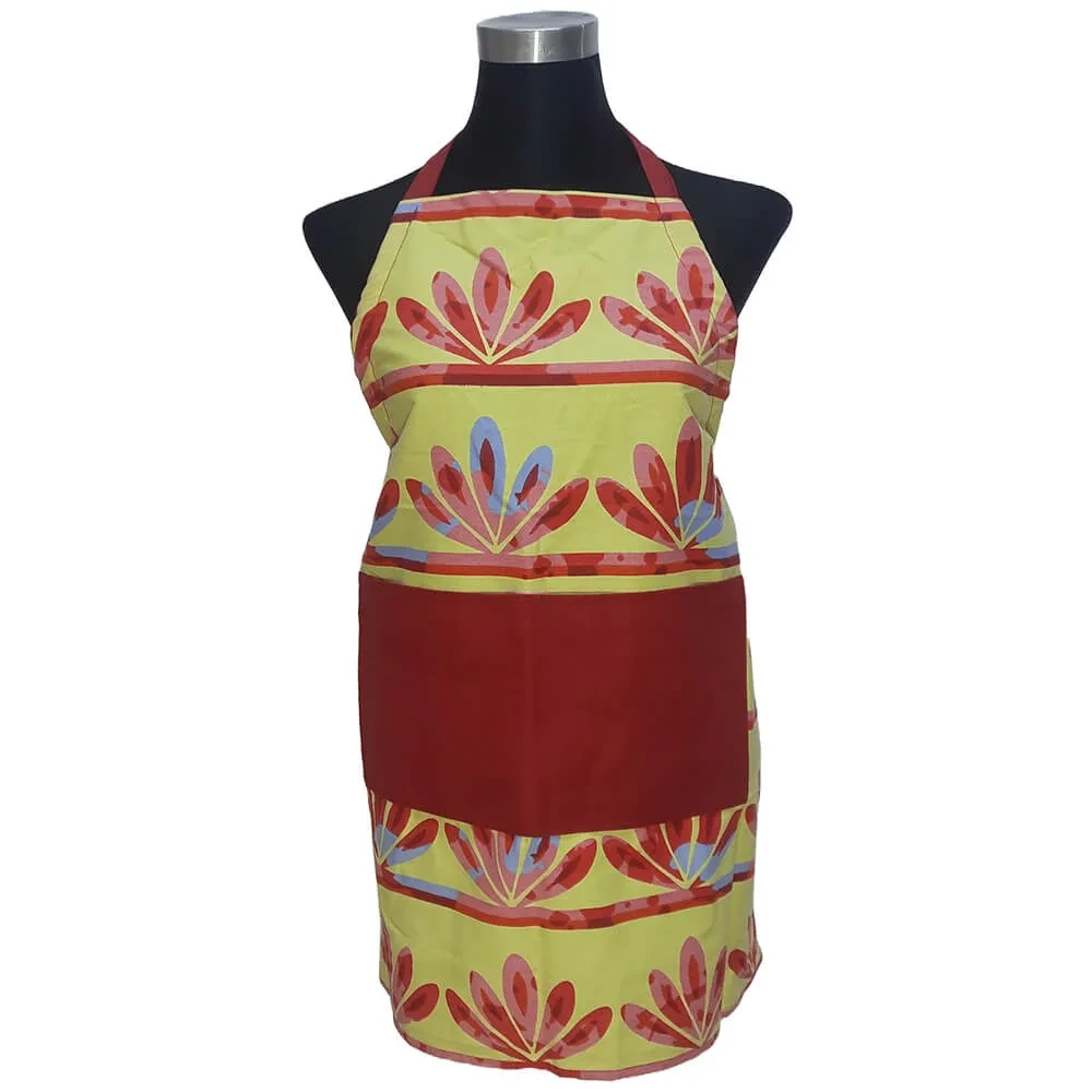 Red Leaf Kitchen Apron