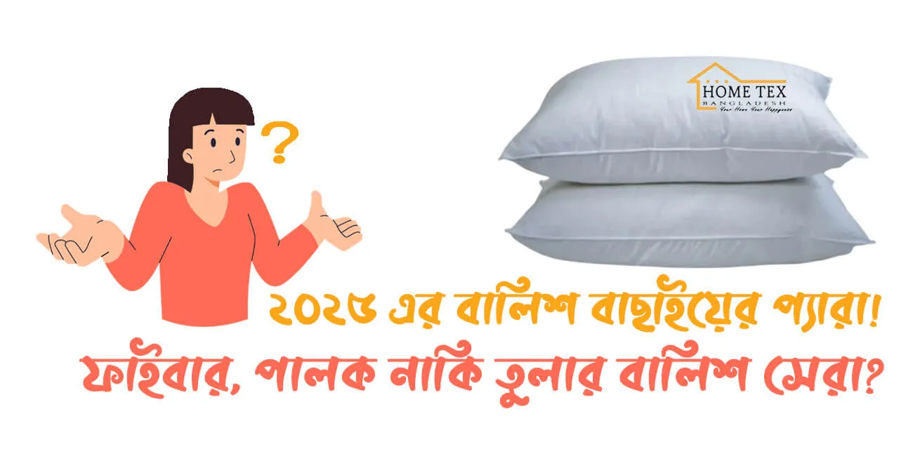 ২০২৫ এর বালিশ বাছাইয়ে প্যারা! ফাইবার, পালক, নাকি তুলার বালিশ সেরা?