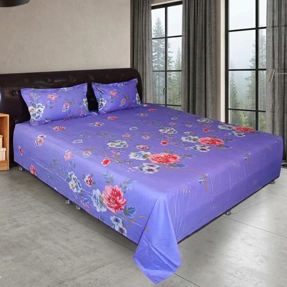 Orchid Camellia Bed Sheet