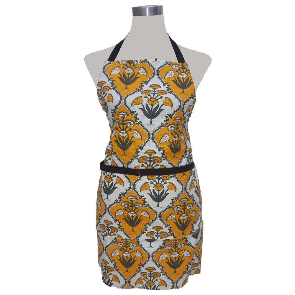 Yellow Flower Kitchen Apron