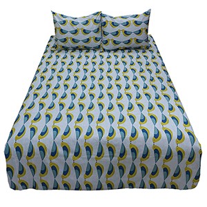 Sparrows Couple Bed Sheet