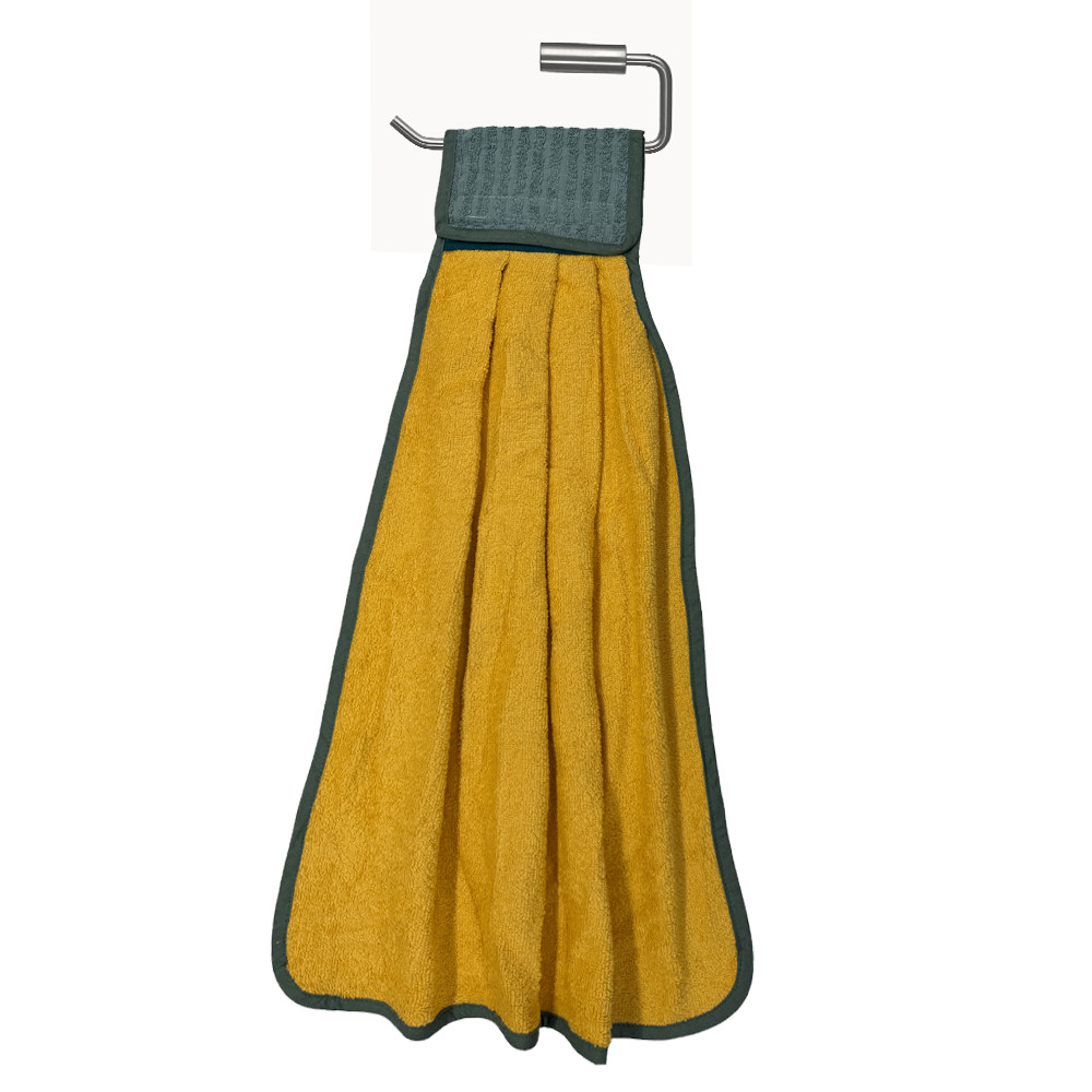 Basin Towel Yellow