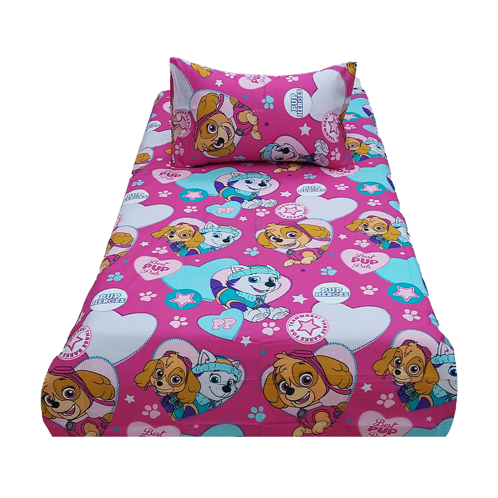 Pup Heroes Bed sheet